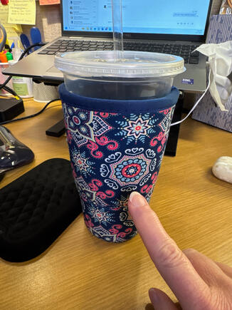 floral cup